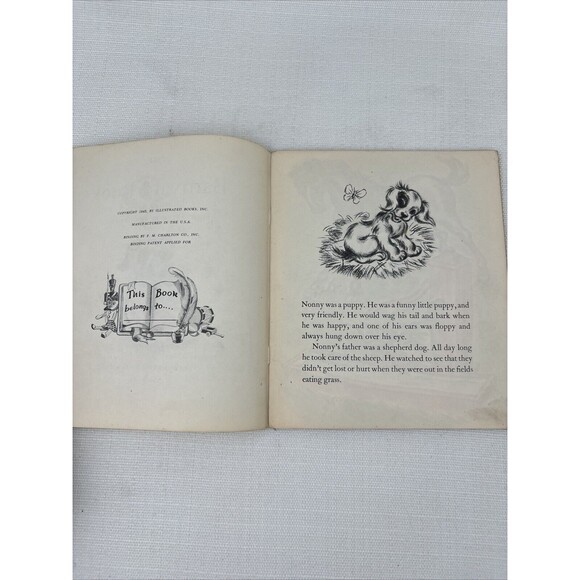 Vintage The Barnyard Book By Clare Weill 1945 F.M. Charlton Co. Inc. FDC - Picture 4 of 9